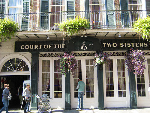 Court of Two Sisters Restaurant. Ignore the "the."