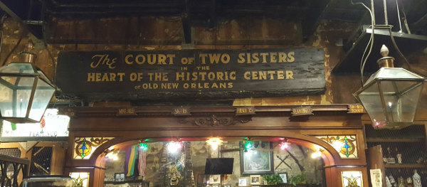 The Sign Above the Bar