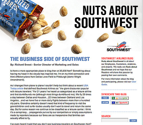Nutless about Southwest